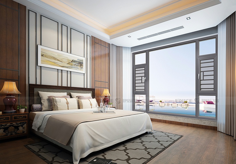 斷橋鋁合金門窗什么牌子的好？普羅旺斯-90mm 灰色